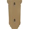 Ekena Millwork 6 1/4"W x 4"D x 12"H Cole Pilaster Wood Corbel, Cherry CORW06X04X12COCH - alternate 2